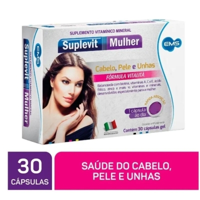 Polivitamínico Suplevit Mulher 30 Cápsulas
