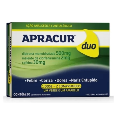 Apracur duo 20 cpr
