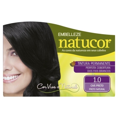 Tint natucor 2.8 preto tabaco especial