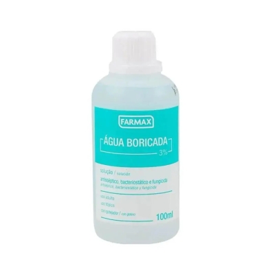 Agua Boricada 3% Farmax 100ml
