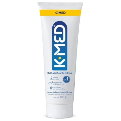 Gel Lubrificante Íntimo K-Med 100g