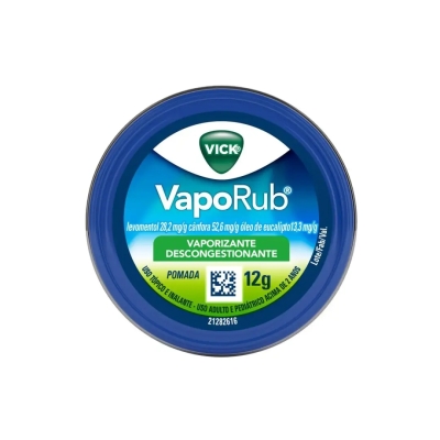 Vick VapoRub Descongestionante Pomada 12g