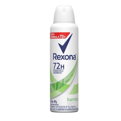 Desod rexona aero 150ml fem bamboo 