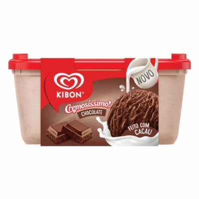 Kibon cremosissimo 1.5 litros chocolate 