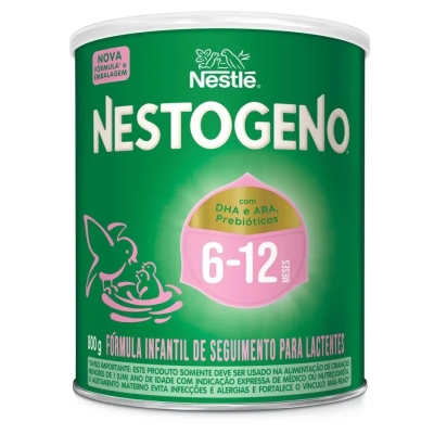 Fórmula Infantil Nestogeno 2 Nestlé 6 a 12 meses 800g