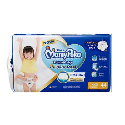 Fralda Mamypoko Calca Hiper Mega XXG 44 Unidades