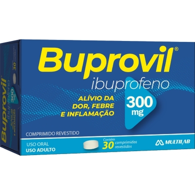 Buprovil Ibuprofeno 300mg 30 Comprimidos