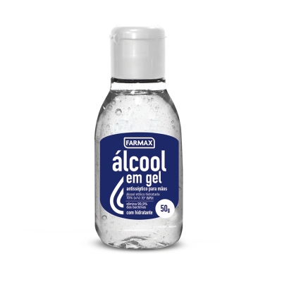 Alcool Gel 70% 50g - Farmax