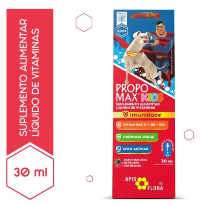 Polivitamínico Infantil Propomax Kids Frutas Vermelhas Solução Gotas 30ml