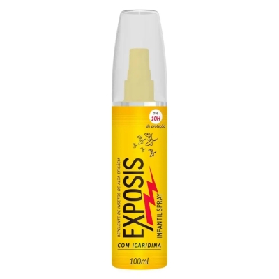 Repelente Infantil Exposis Icaridina Spray 100ml