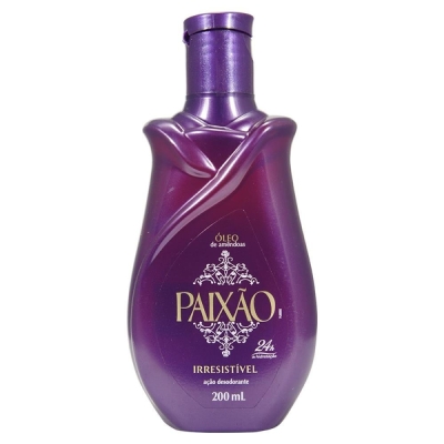 Oleo p/banho paixao 200ml paris/irresistivel 