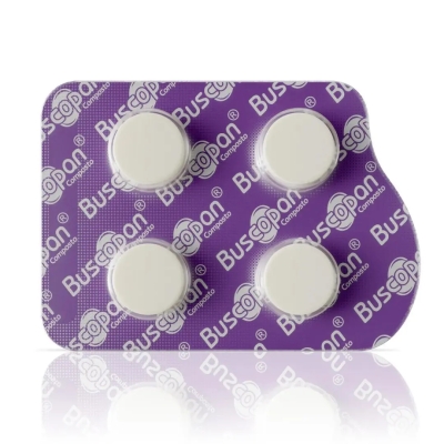 Buscopan Composto Butilbrometo de Escopolamina 10mg + Dipirona Sódica 250mg 4 Comprimidos