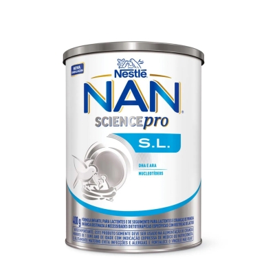 Fórmula Infantil Nan Science Pro S.L. Zero Lactose 0 a 3 Anos 400g