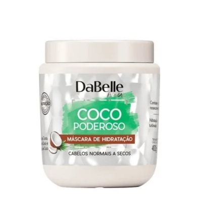 Máscara de Hidratação DaBelle Hair Coco Poderoso 400g