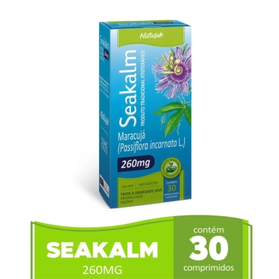 Seakalm Passiflora Incarnata L. 260mg - 30 Comprimidos