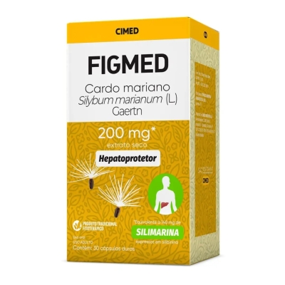 Figmed Cardo Mariano 200mg 30 Cápsulas