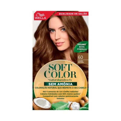 Tinta de Cabelo Semi-Permanente Soft Color - 60 Louro Escuro