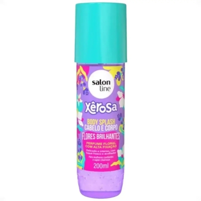Body Splash Salon Line Xêrosa Cabelo e Corpo Flores Brilhantes 200ml