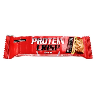 Barra de Proteína Crisp Bar Whey Protein Integralmedica Trufa de Maracujá 45g