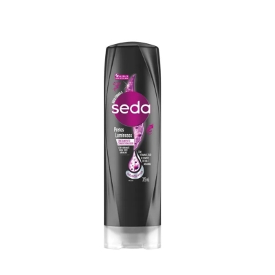 Condicionador Seda Pretos Luminosos Brilho 325ml
