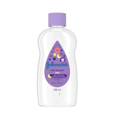 Oleo j j baby 200ml hora do sono 