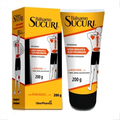 Bálsamo Sucuri Gel Balsâmico 200g Uberpharma