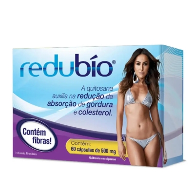 Redubio Quitosana 500mg com 60 Cápsulas