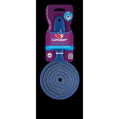 Escova De Cabelo Condor Flex Style Redonda Ref 9960