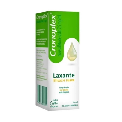 Laxante Cronoplex 7,5mg/ml Solução Oral Gotas 20ml