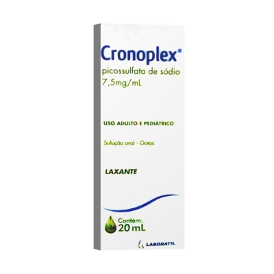 Cronoplex 7.5mg/ml gotas 20ml uniao quimica