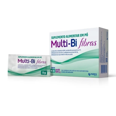 Fibra em Pó Multi-Bi Fibras 15 sachês