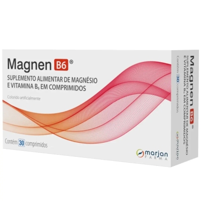 Magnésio Magnen B6 30 Comprimidos