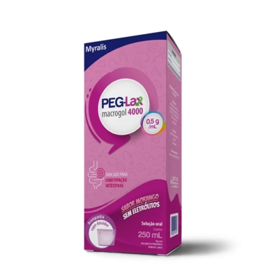 Peg-lax sol oral 4000 0.5g 250ml