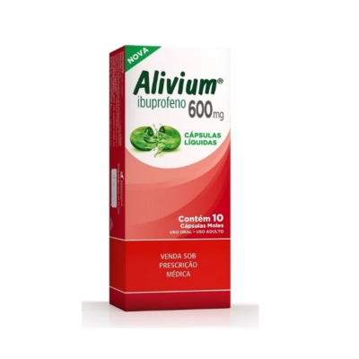 Alivium 600mg 10 cps gel