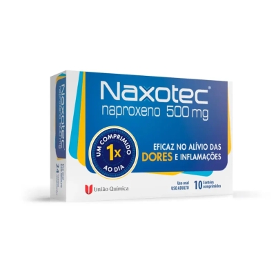 Naxotec Naproxeno 500mg 10 Comprimidos