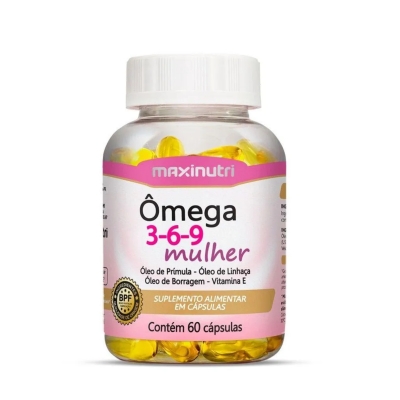 Omega 3/6/9 femme 60 cps maxinutri