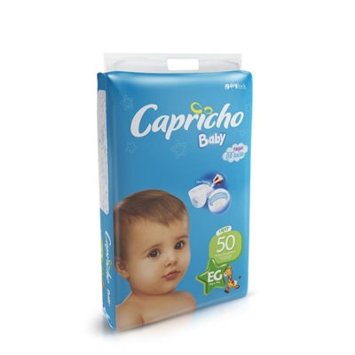 Fralda Capricho Baby Hiper XG 50 Unidades 