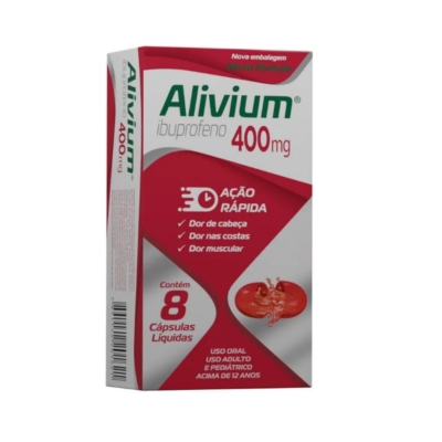 Alivium 400mg 08cps gel