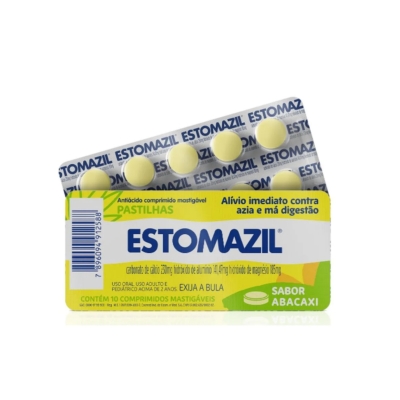 Estomazil abacaxi 10 pastilhas