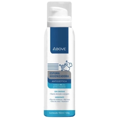 Esp above higienizadora antissep 150ml