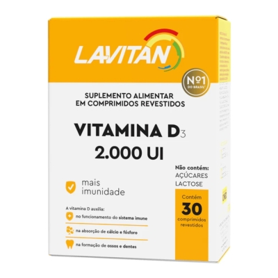 Lavitan vitamina d 2.000ui 30cpr cimed