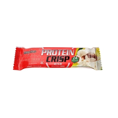 Barra de Proteína Integralmedica Protein Crisp Bar Leite com Creme de Avelã 45g