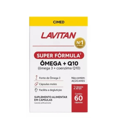 Lavitan omega+q10 60cps gel cimed