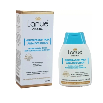Lanue Original Shampoo para Cílios e Área dos Olhos 150ml