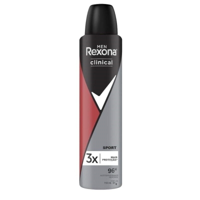 Desod rexona aero clinical 150ml men sport