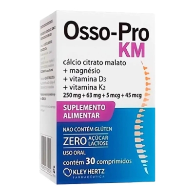 Suplemento Alimentar Osso - Pro Km 30 Comprimidos - Kley Hertz