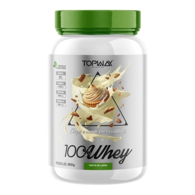 Whey Protein Topway 100% Concentrado Torta de Limão 900g