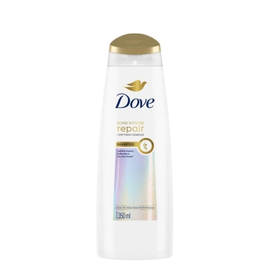 Shampoo Dove Bond Intense Repair + Petídeo Complex 350ml