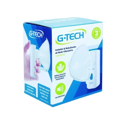 Inalador Nebulizador de Rede Vibratória G-Tech G-CNEBMESH 2