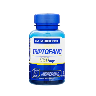Triptofano Catarinense 860mg com 60 Cápsulas